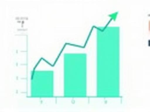 A chart showing positive revenue growth.